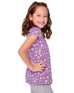 8125 OL S/S GIRLS T-SHIRT W/PRINT